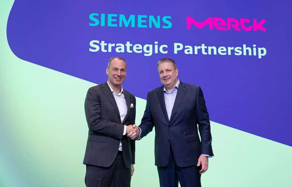 Merck und Siemens schließen strategische Partnerschaft